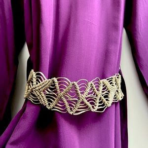 Anthropologie knotted waist belt